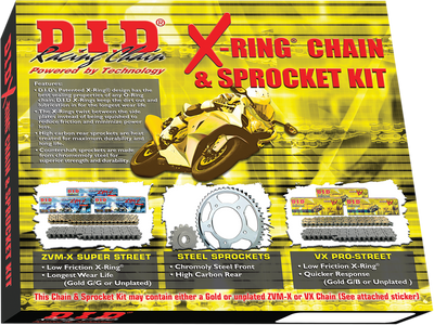 DID Chain Kit - Suzuki - GSX-R750 '00-'03 DKS-006