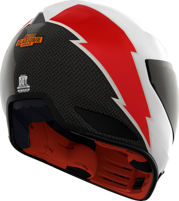 ICON Domain™ Helmet Slabtown - White Medium (Part #0101-17880)