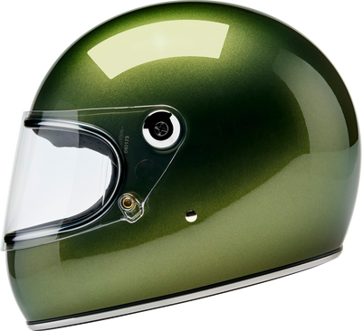 BILTWELL Gringo S Helmet - Metallic Dart Green, Medium (Part No. 1003-3125-503)