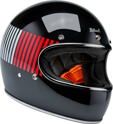 BILTWELL Gringo Raceflow Helmet XL - Impact-Resistant ABS Shell with Ventilation and Comfort Features