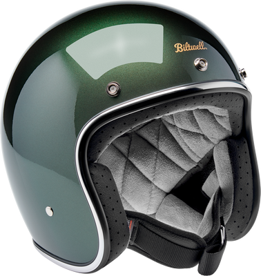 BILTWELL Bonanza Helmet - Metallic Sierra Green XS - Part 1001-324-201