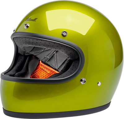 BILTWELL Gringo Helmet - Metallic Lime, 2XL (Part No. 1002-392-506)
