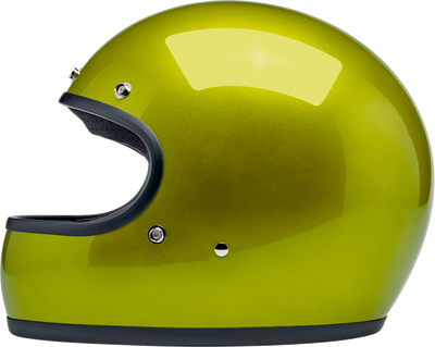 BILTWELL Gringo Helmet - Metallic Lime, 2XL (Part No. 1002-392-506)