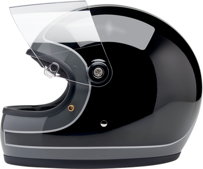 BILTWELL Gringo S Tracker Helmet - Gloss Storm Gray/Black, Medium (Part #1003-562-503)