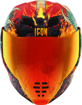 ICON Airflite™ Helmet with MIPS® Technology - Red Large (Part Number 0101-16923)
