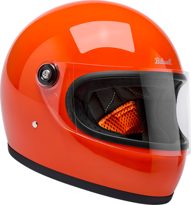 BILTWELL Gringo S Helmet - Hazard Orange Large (Part Number 1003-117-504)