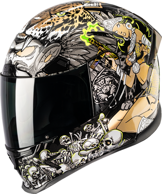 ICON Airframe Pro™ Helmet - Aztec Nine Gold - XS (Part No. 0101-19166)