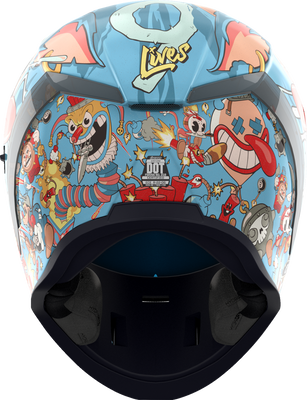 ICON Airform™ 9 Lives MIPS® Helmet in Blue for 2XL - Part 0101-17388
