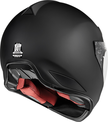 ICON Domain™ Helmet Rubatone 2XL - Lightweight, Advanced Safety Features with Clear Domain™ Shield