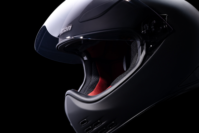 ICON Domain™ Helmet Rubatone 2XL - Lightweight, Advanced Safety Features with Clear Domain™ Shield