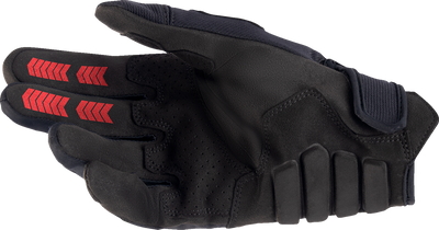 Alpinestars Techdura Gloves Fire Red/Black Large - Part Number 3564524-3131-L