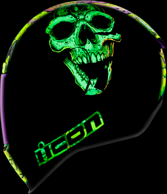 ICON Airform™ Hippy Dippy Helmet in Purple – Small, Part 0101-16025