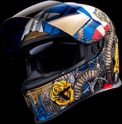 ICON Airframe Pro™ Helmet Tejas Libre 3XL - Advanced Motorcycle Helmet with Ventilation and Shield System