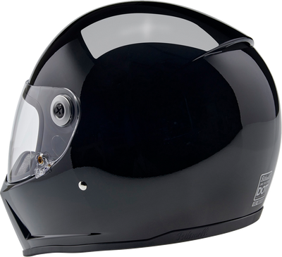 BILTWELL Lane Splitter Helmet - Gloss Black XS (Part Number 1004-101-501)