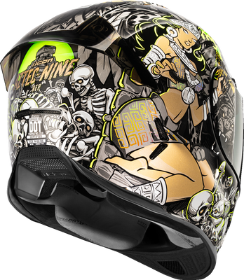 ICON Airframe Pro™ Helmet - Aztec Nine Gold - 2XL by ICON, Part Number 0101-19171