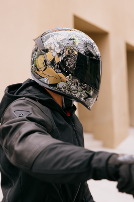 ICON Airframe Pro™ Helmet - Aztec Nine Gold - 2XL by ICON, Part Number 0101-19171