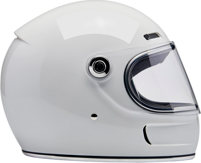 BILTWELL Gringo SV Helmet – Gloss White, Small (Part Number 1006-104-502)