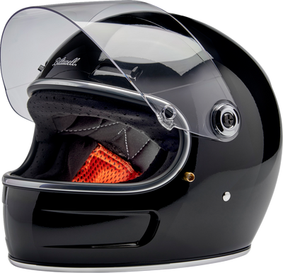 BILTWELL Gringo SV Helmet - Gloss Black, XS - Part 1006-101-501
