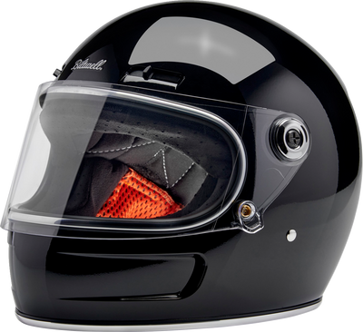 BILTWELL Gringo SV Helmet - Gloss Black, XS - Part 1006-101-501