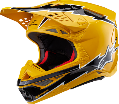 Supertech M10 Helmet - Ampress - MIPS® - Gloss Black/Yellow - XS
