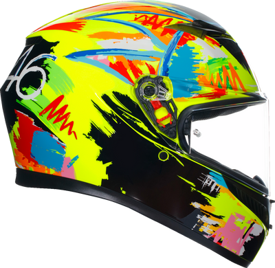 AGV K3 Rossi Winter Test 2019 Motorcycle Helmet - Medium