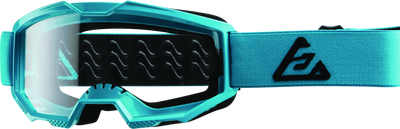 Answer Apex 1 Youth Goggles Astana/Black – Powersports Anti-Fog and Anti-Scratch Lens