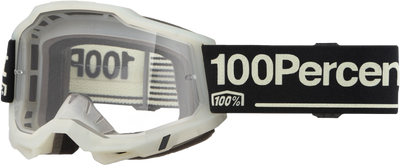 100 Percent Accuri 2 Goggle with Glow Clear Lens – Enhanced Visibility and Protection