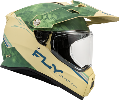 Fly Racing Trekker Kryptek Conceal Helmet Matte Tan, Sage & Black XL