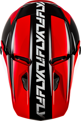 FLY Racing Kinetic Crest Helmet Red/Black/White XL – Off-Road Motorcycle Helmet with DOT & ECE22.06 Approval