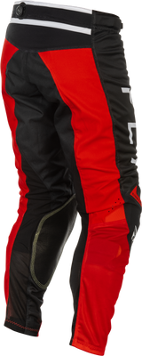 Fly Racing Kinetic Mesh Center Pants Black/White/Red Size 30 – Men’s Motorcycle Riding Pants with BOA Fit System and Advanced Ventilation