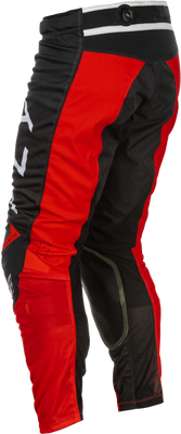 Fly Racing Kinetic Mesh Center Pants Black/White/Red Size 28