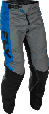 Fly Racing Kinetic Pants Blue/Grey/Black Size 30 – Durable and Comfortable Motorcycle Pants