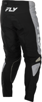 Fly Racing Kinetic Pants Black/Grey Size 32 with Durable 600D Polyester and Adjustable Fit
