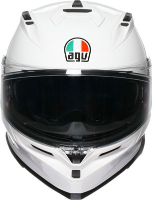 AGV K7 Mono Helmet - White, Medium - Advanced Ventilation and Safety Features
