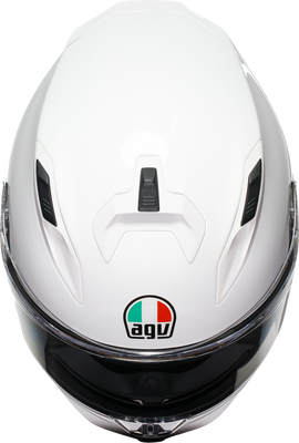 AGV K7 Mono Helmet - White, Medium - Advanced Ventilation and Safety Features