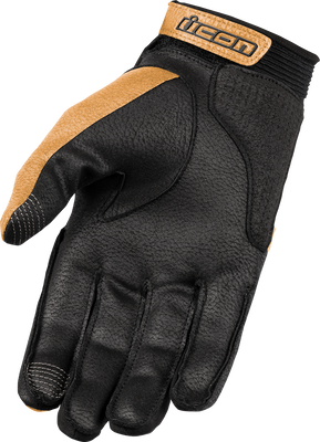ICON Superduty3™ Gloves Tan 2XL – Motocross and Street Riding Performance