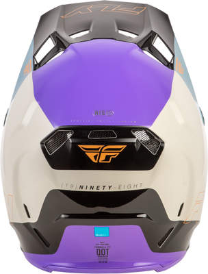Fly Racing Formula CC Glide Helmet Purple, Stone & Black - Part Number 73-43552X