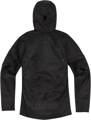 ICON Women's Airform™ Jacket Black XL - Sport Fit with Impact Protectors and Ventilation
