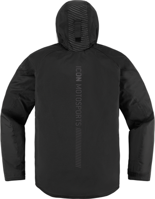 ICON Women’s PDX3™ Jacket - Black, 2XL – Waterproof Motorcycle Riding Gear with Removable Insulated Liner