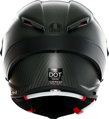 AGV Pista GP RR Electrum Helmet 2XL by AGV with Titanium Ventilation System and Carbon Fiber Shell
