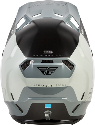 Fly Racing Formula CC Glide Helmet Grey Light Grey Black - Part 73-43522X