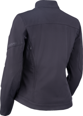 ICON Women's Merc3™ Jacket Black XL - Durable Softshell Motorcycle Gear with Impact Protectors