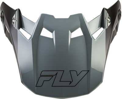 FLY Racing Formula CC Glide Visor Black/Grey YL/SM - Part 73-4352VS