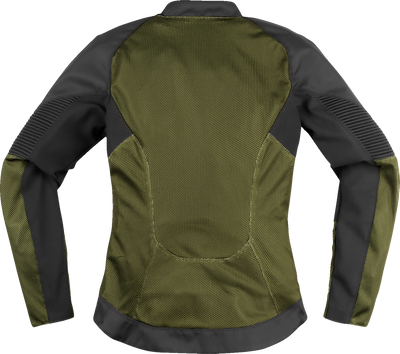 ICON Women's Overlord3 Mesh™ Jacket - Green - 2XL (Part Number 28221590)