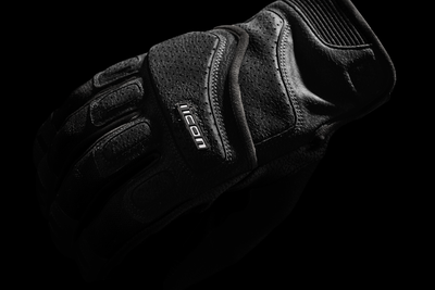 ICON Women's Superduty3™ Gloves - Black, XL - Excellent motocross and street riding protection