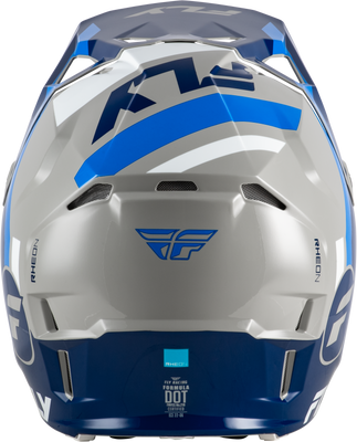 Fly Racing Youth Formula CP Seal Helmet Navy/Blue/Grey YL – Lightweight, Impact-Resistant Motorcycle Helmet