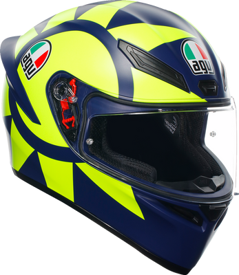 AGV K1 S Soleluna 2018 Motorcycle Helmet XL – High-Performance Racing Helmet with Ventilation and Advanced Safety Features