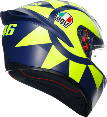 AGV K1 S Soleluna 2018 Motorcycle Helmet XL – High-Performance Racing Helmet with Ventilation and Advanced Safety Features