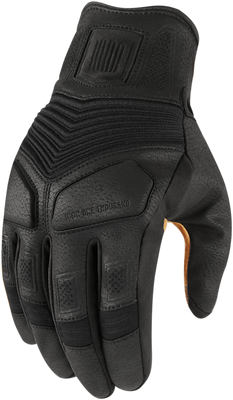 ICON Nightbreed™ Gloves - Black, Small, Part Number 3301-3569