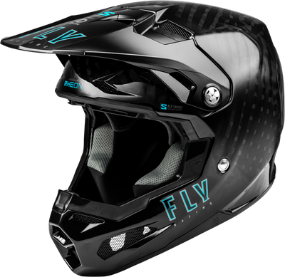 Fly Racing Formula S Carbon Helmet Black 2X S1a — Advanced Impact Protection with Crash Detection and Bluetooth Connectivity